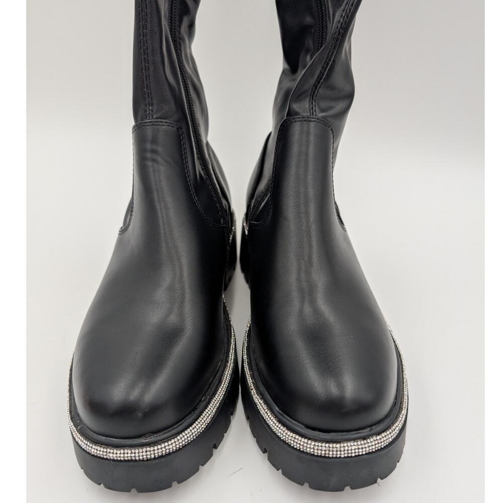 Azalea Wang New Rules Over The Knee Boot Diamante… - image 3